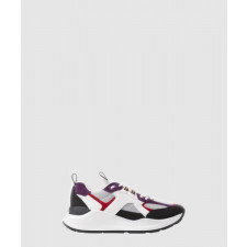 버버리 레더 스웨이드 메시 스니커즈 80618731