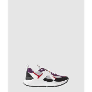 버버리 레더 스웨이드 메시 스니커즈 80618731