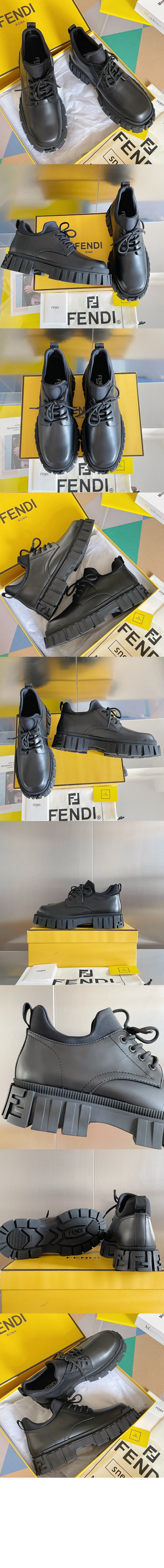 펜디 포스 레이스업 로퍼 7L1451