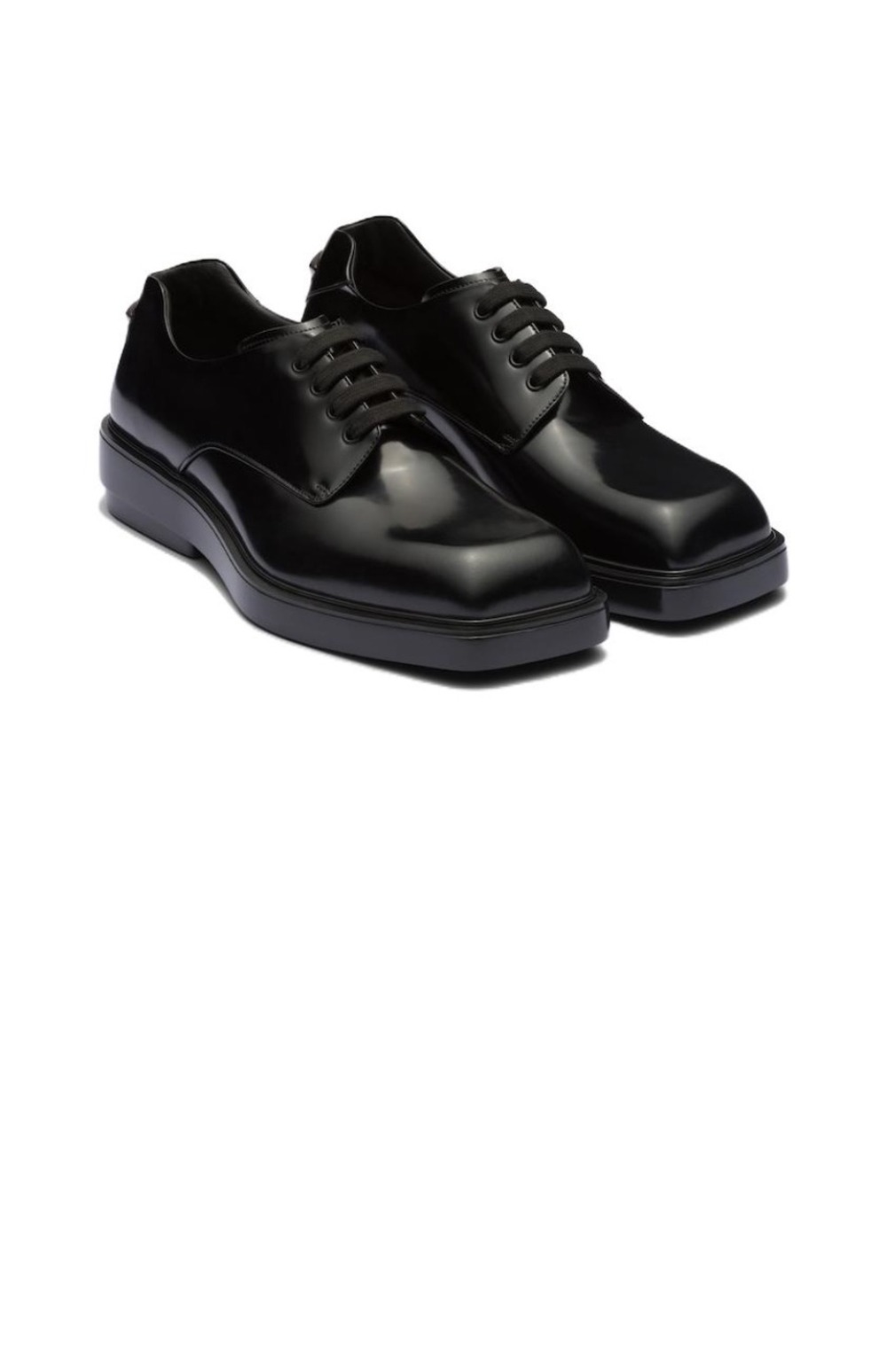 프라다 기모 가죽 더비 슈즈 2EG427