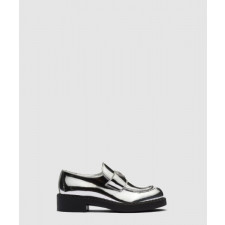 프라다 메탈릭 로퍼 1D246M