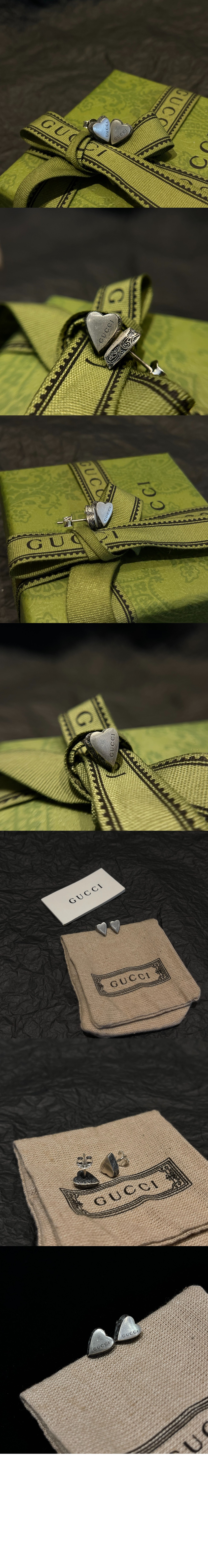 구찌 하트 귀걸이 678901