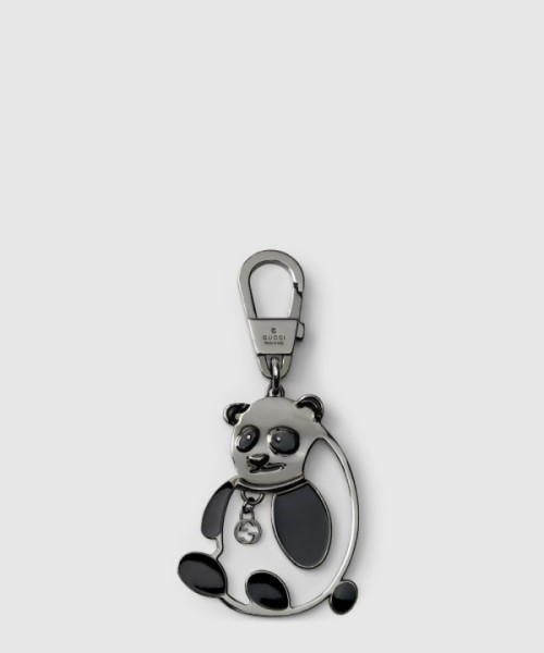 구찌 인터로킹 G 판다 키체인 817302