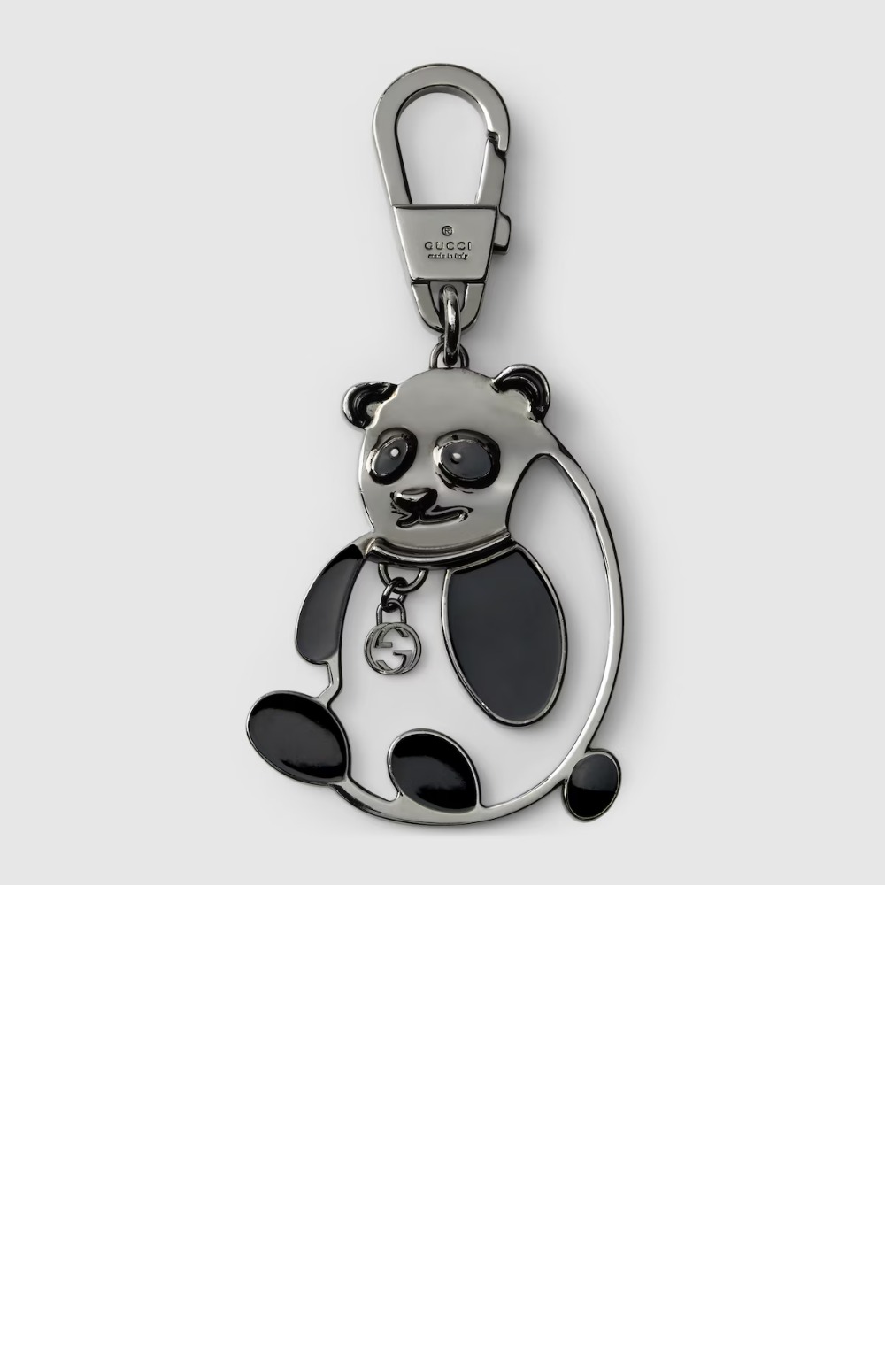 구찌 인터로킹 G 판다 키체인 817302