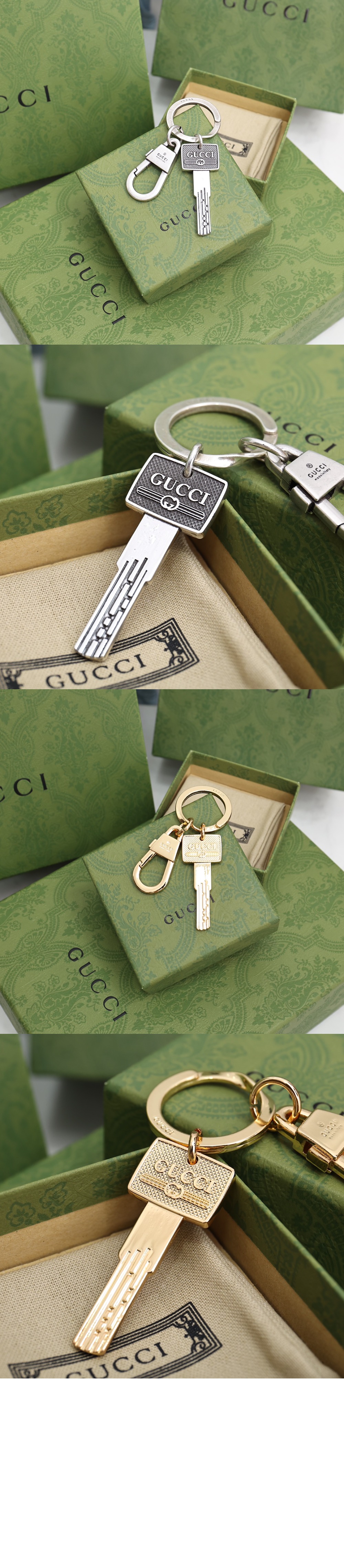 구찌 더블 키홀더 510718