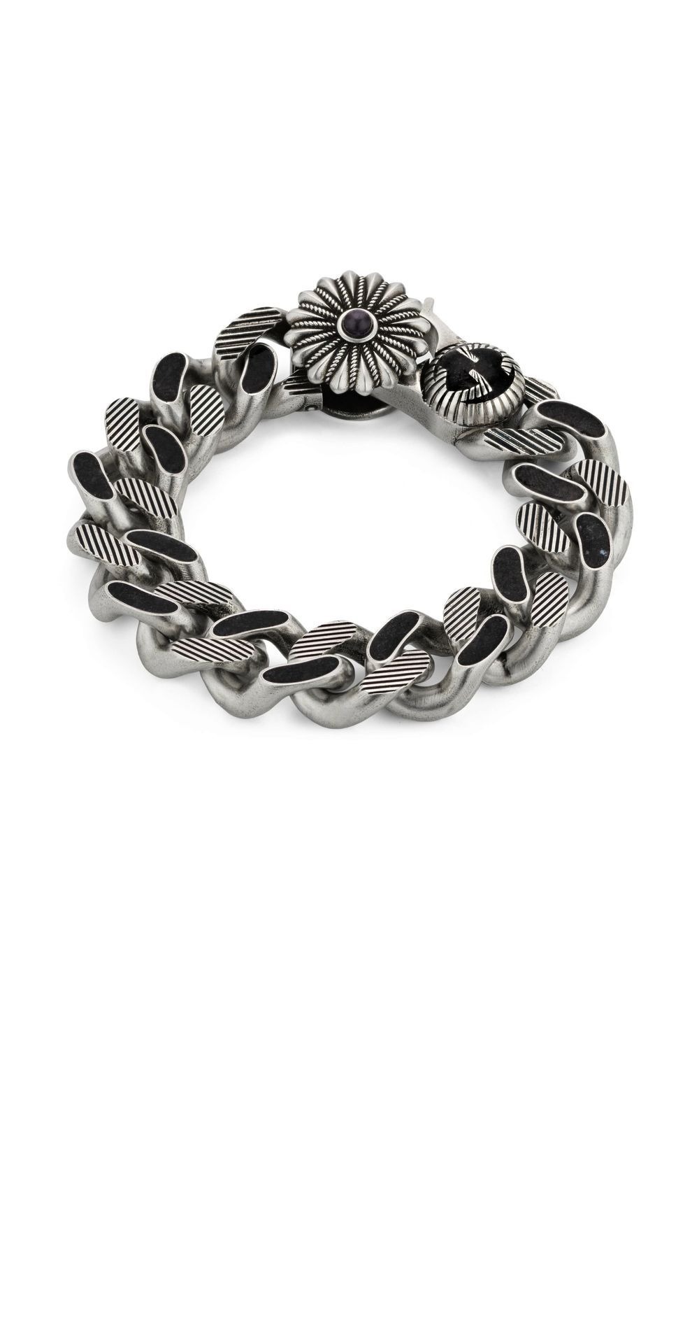 구찌 꽃 버클형 G 팔찌 717059