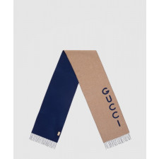 구찌 울 캐시미어 스카프 764268