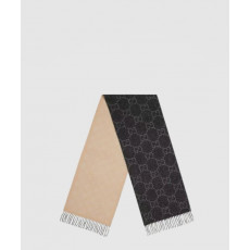 구찌 GG 자카드 패턴 니트 스카프 727724