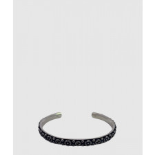 구찌 디테일의 실버 팔찌 728275