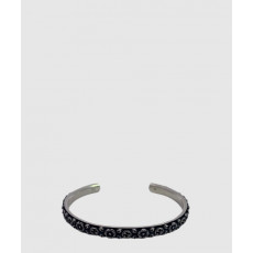 구찌 디테일의 실버 팔찌 728275