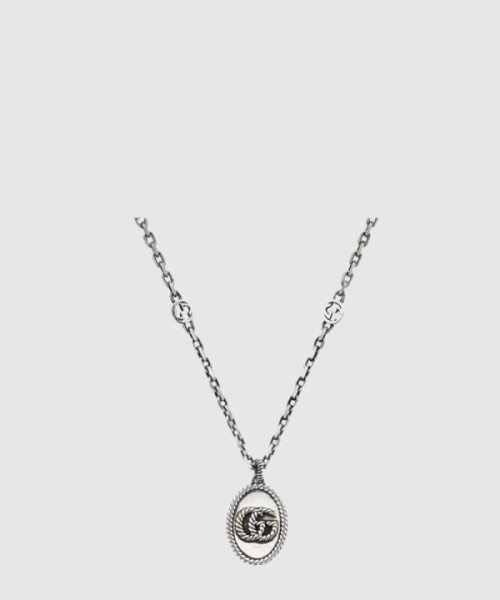 구찌 인터로킹 체인 목걸이 632540