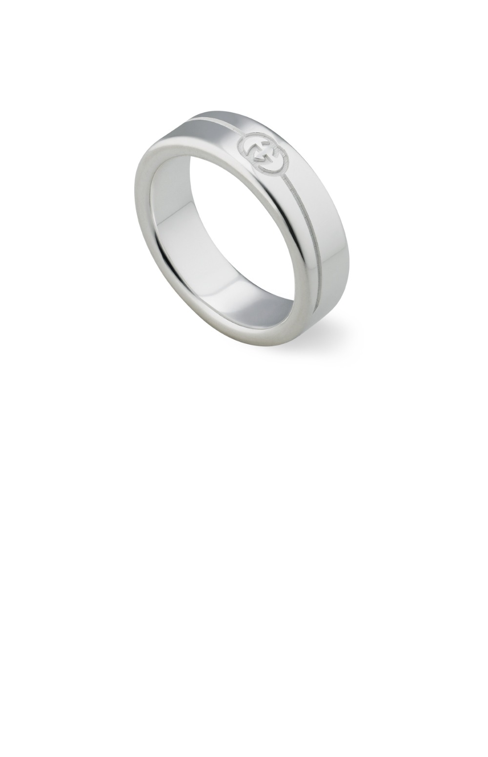 구찌 다이애그널 인터로킹 G 반지 774052