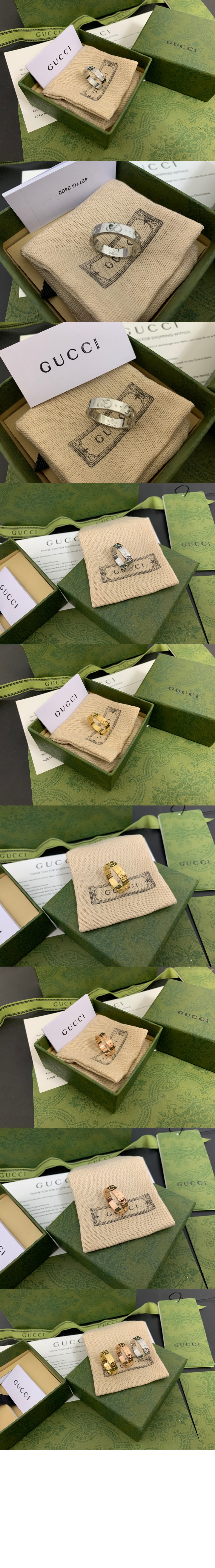 구찌 스키니 반지 660070