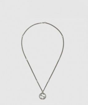 구찌 인터로킹 목걸이 678651