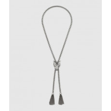 구찌 울프 헤드 실버 목걸이 512014