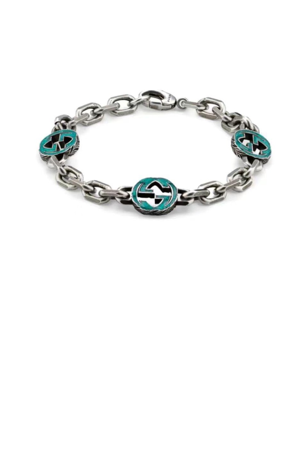 구찌 인터로킹G 팔찌 656787