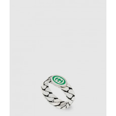 구찌 인터로킹 에나멜 반지 701612