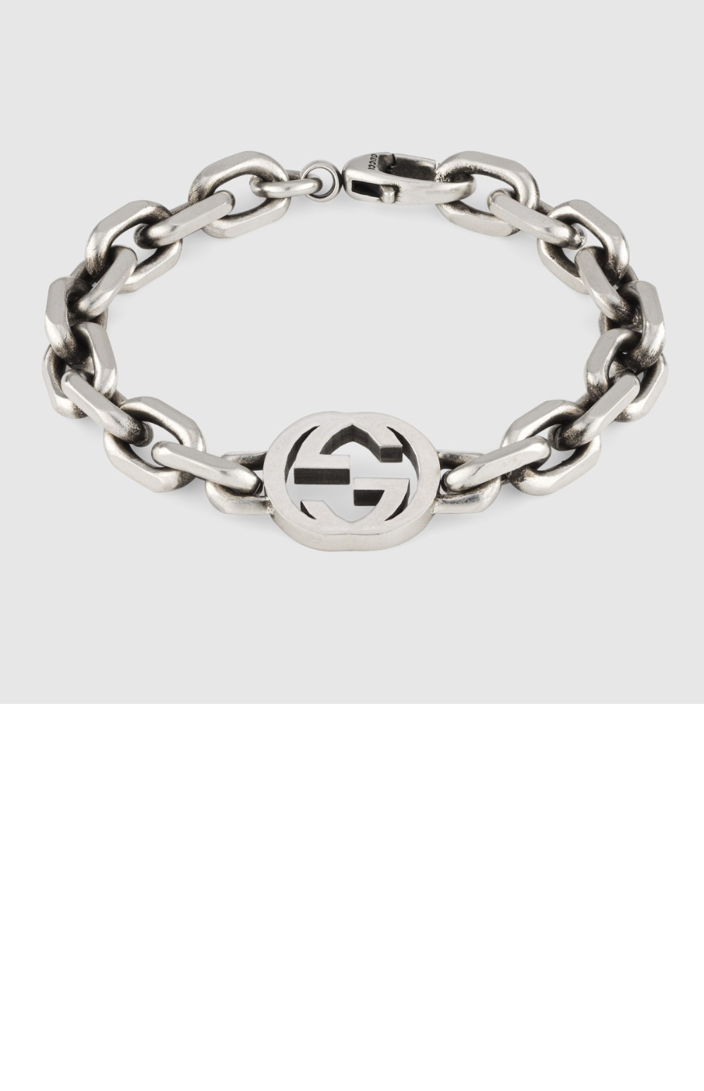 구찌 인터로킹 G 팔찌 627068