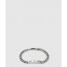 구찌 실버 체인 팔찌 455321