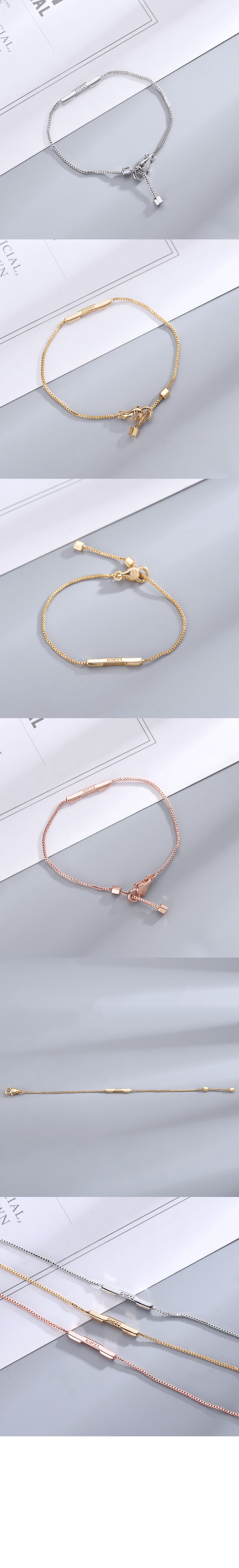 구찌 링크 투 러브 GUCCI 바 팔찌 662106