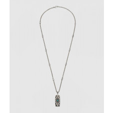 구찌 인터로킹 G 플라워 목걸이 753456