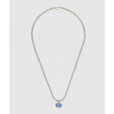 구찌 인터로킹 G 볼 체인 목걸이 753438