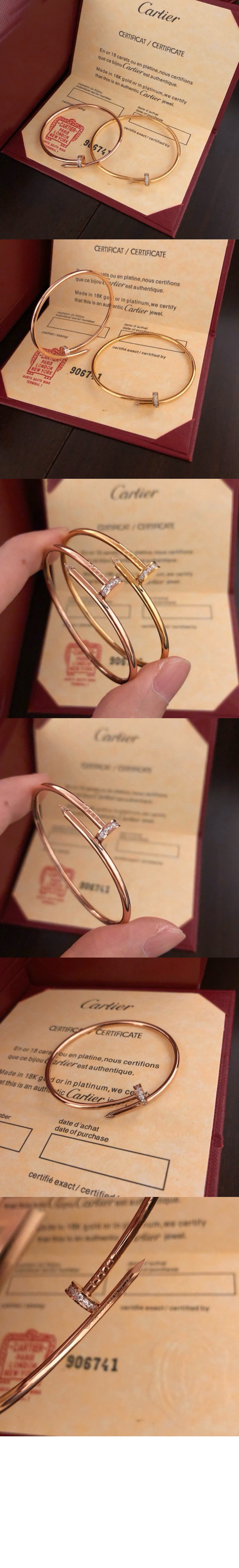 까르띠에 저스트앵끌루 팔찌 B6048717