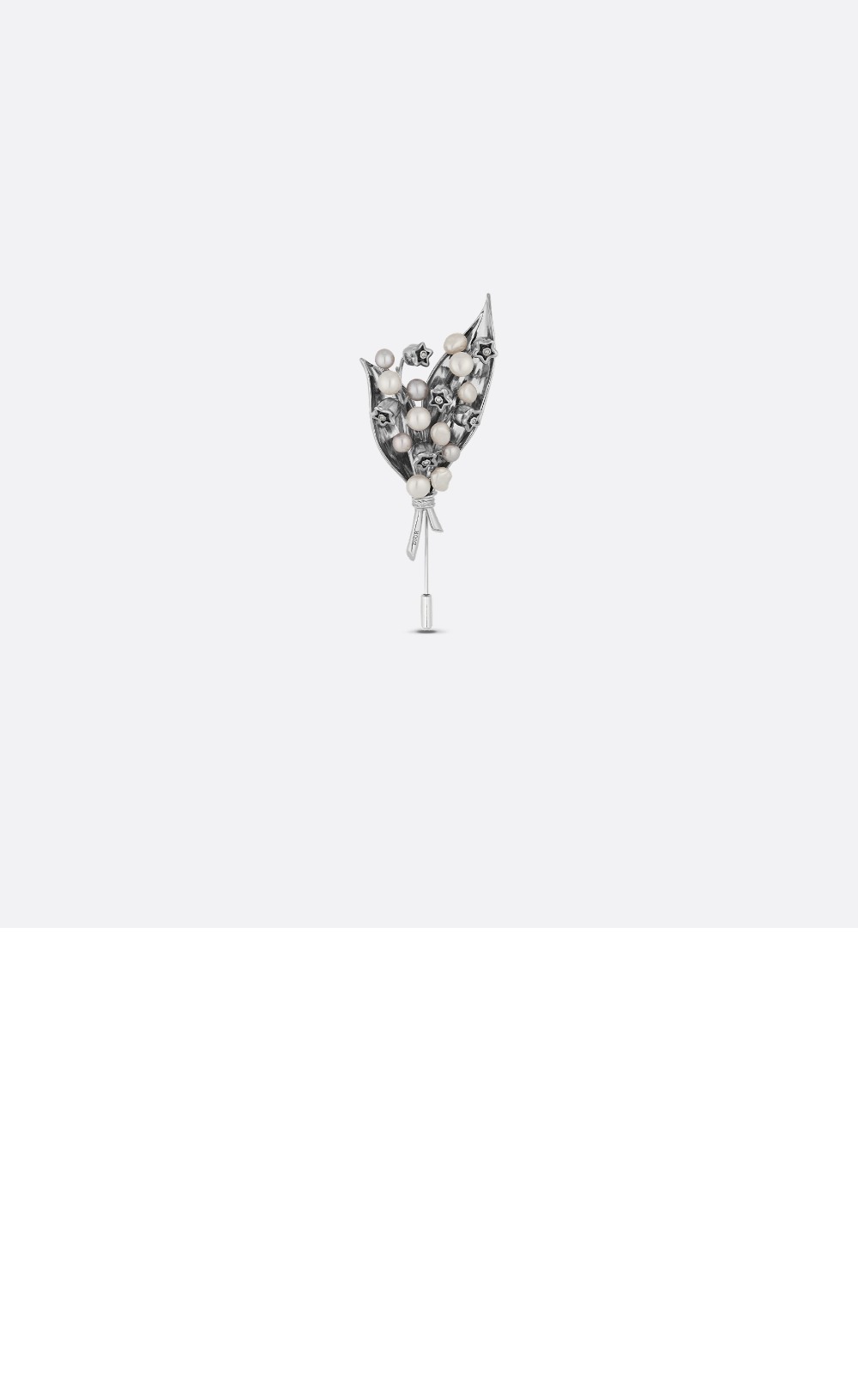 디올 은방울꽃 브로치 V1013