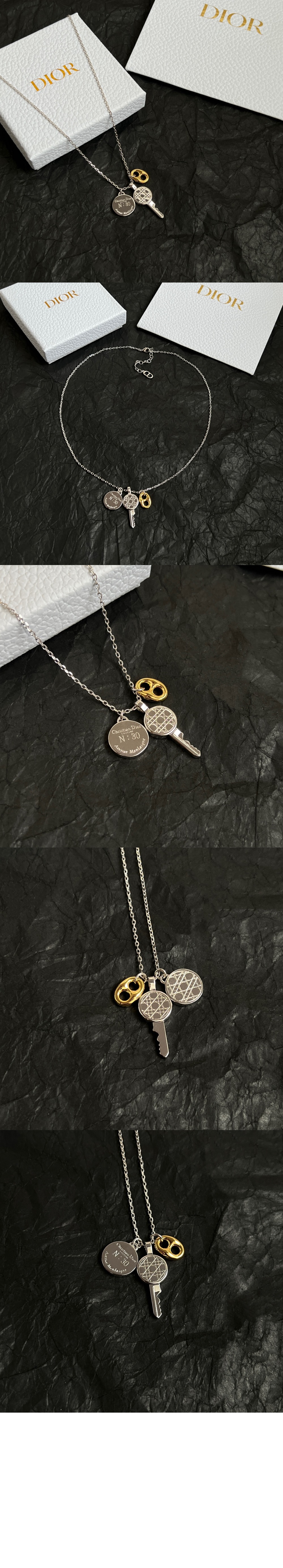 디올 까나쥬 펜던트 목걸이 N2900