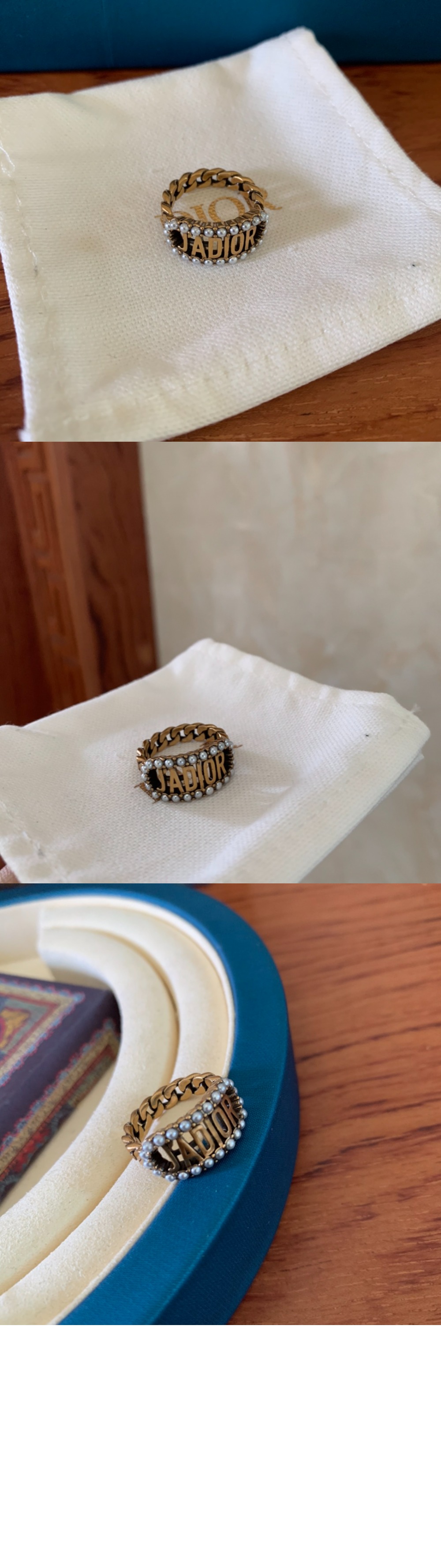 디올 자디올 반지 R1030