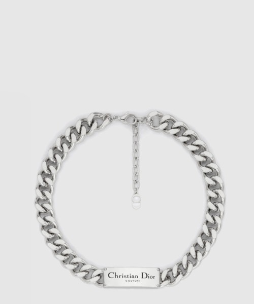 디올 Christian Dior Couture 체인 링크 목걸이 N1971
