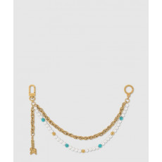 루이비통 펄 (Pearls) 체인 벨트 & 백 참 M02097