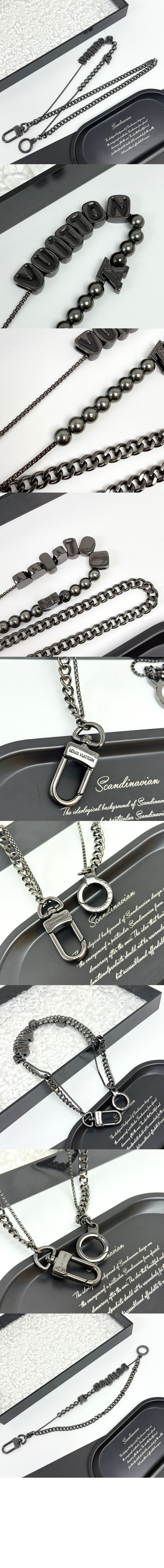 루이비통 비통 (Vuitton) 체인 벨트 M02531