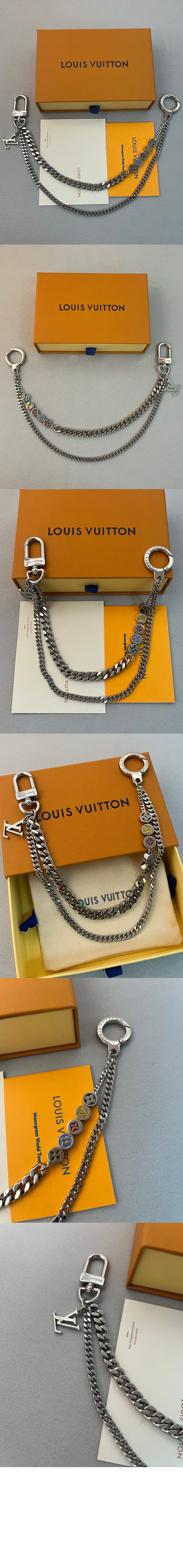 루이비통 모노그램 체인 벨트 M02396