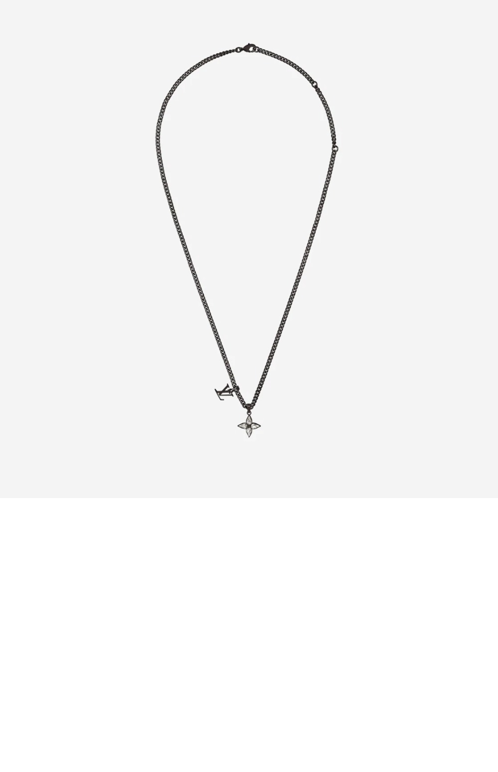 루이비통 플라워컷 목걸이 M00680