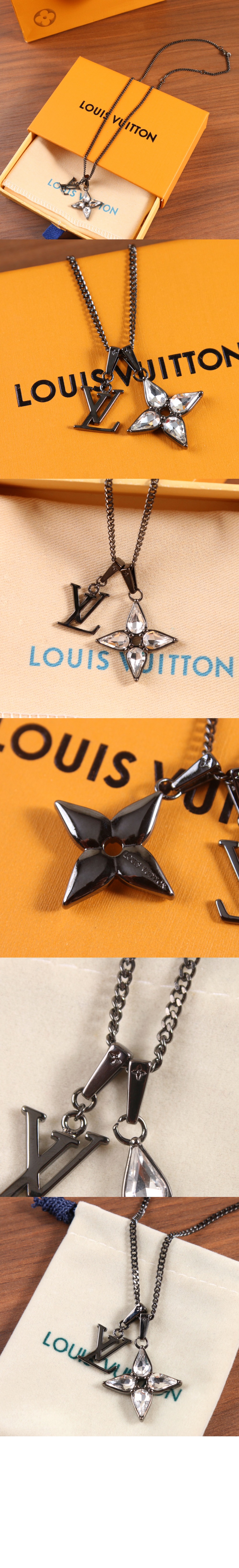 루이비통 플라워컷 목걸이 M00680