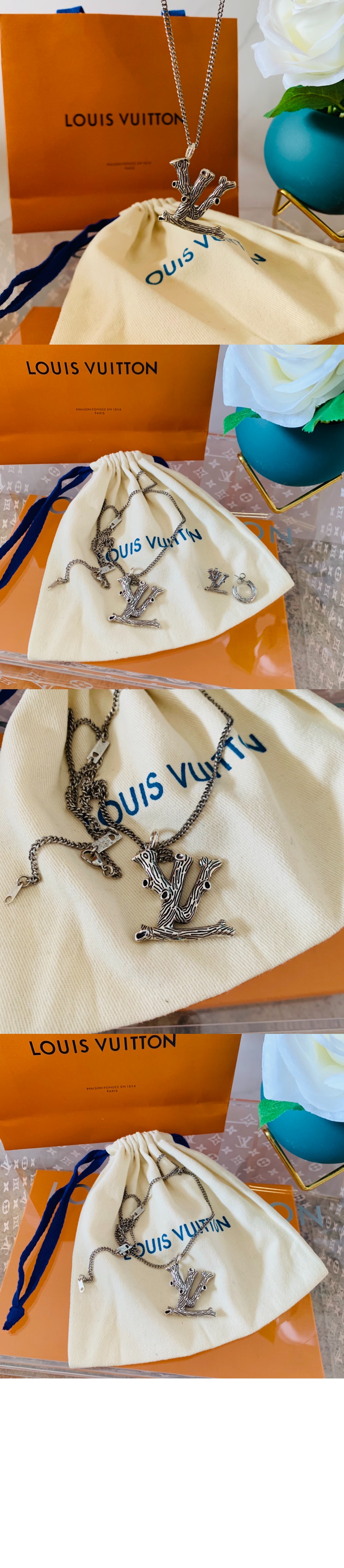 루이비통 우드 목걸이 MP2818