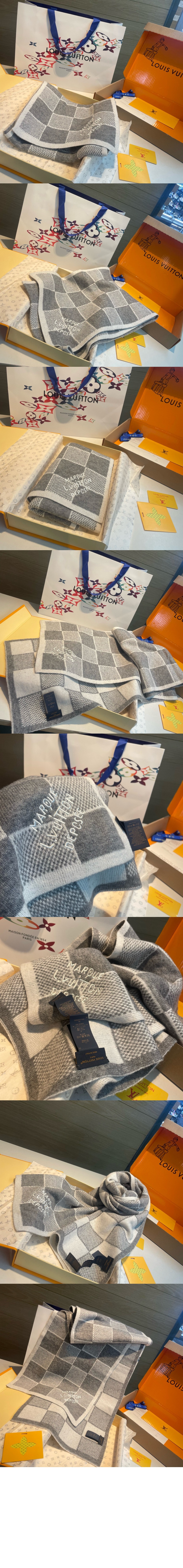 루이비통 다미에 헤리티지 스카프 M92664