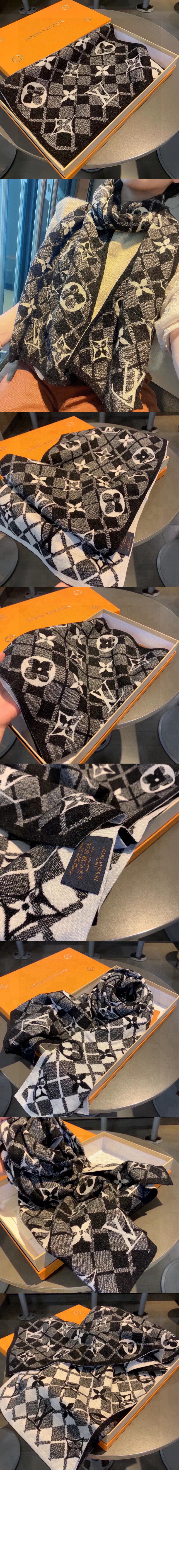 루이비통 양털 스카프 M77135