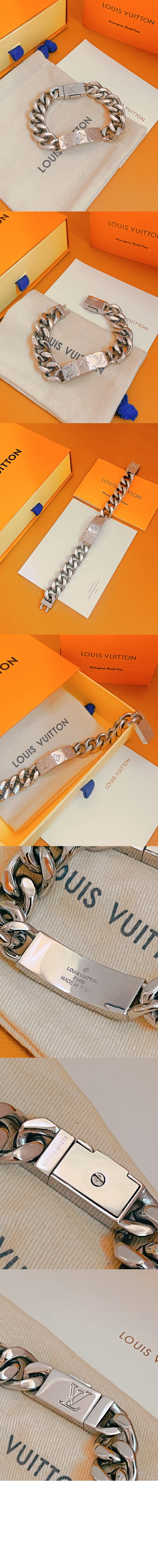 루이비통 모노그램 체인 팔찌 M00270