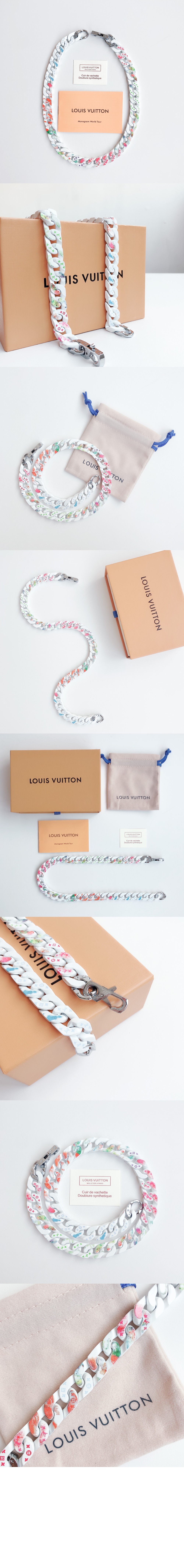 루이비통 모노그램 체인 목걸이 MP2849