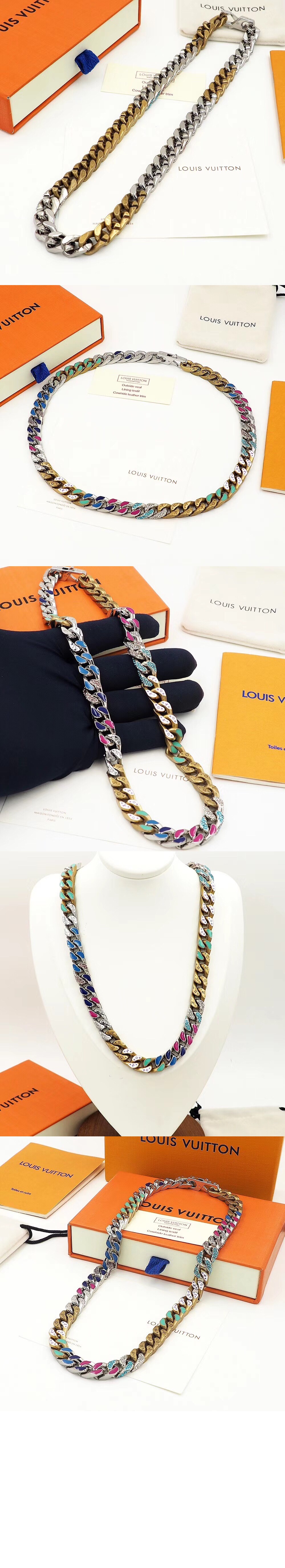 루이비통 파라다이스 체인 목걸이 MP2682