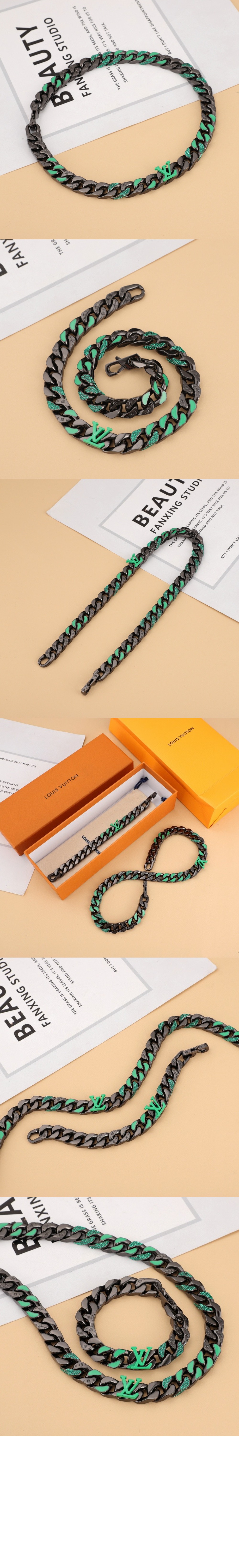 루이비통 2054 체인 링크 목걸이 MP2853