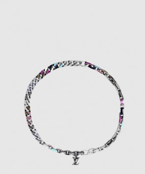 루이비통 모노그램 컬러스 체인 목걸이 M1062M