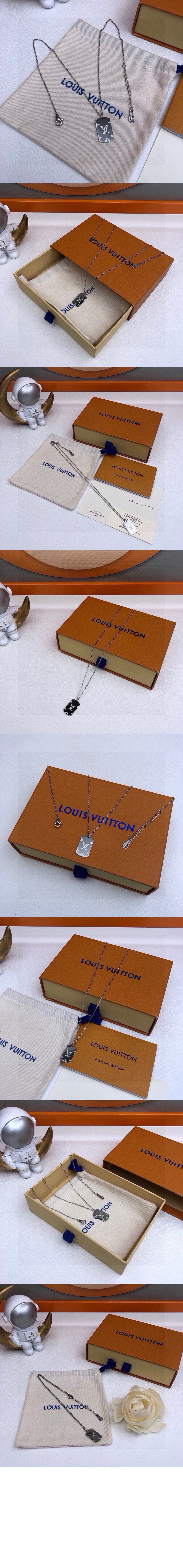 루이비통 레 가스통 비통 목걸이M62484