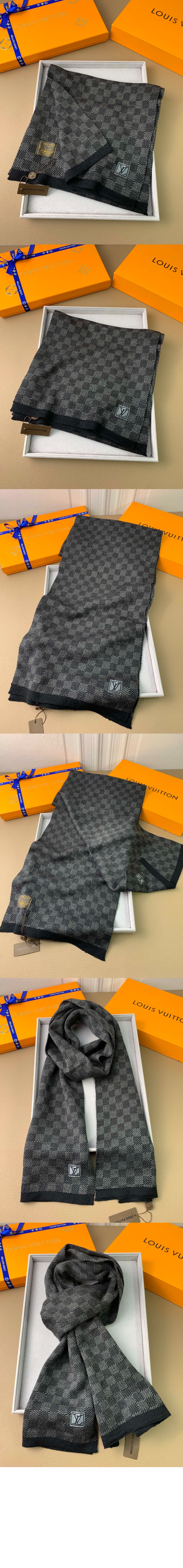루이비통 케이블 스카프 M70030