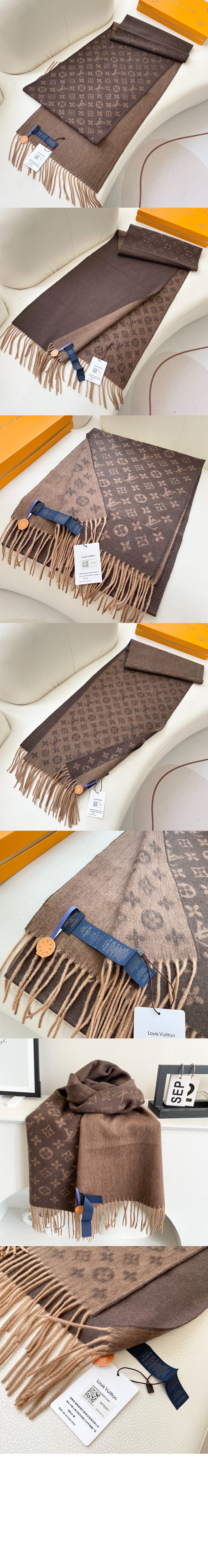 루이비통 케이블 스카프 M71607