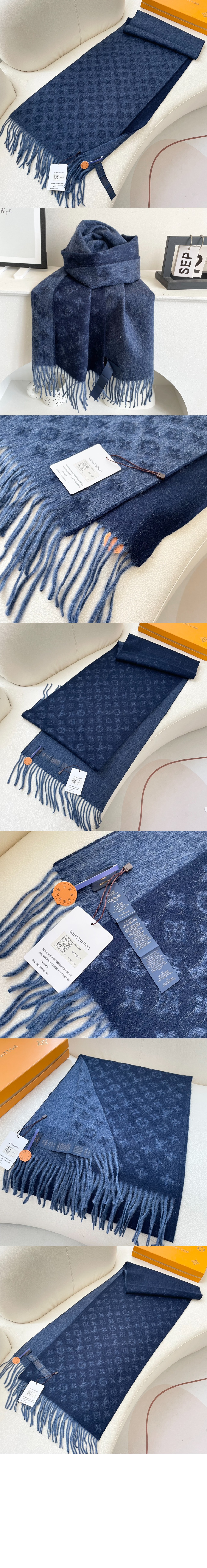 루이비통 케이블 스카프 M71607