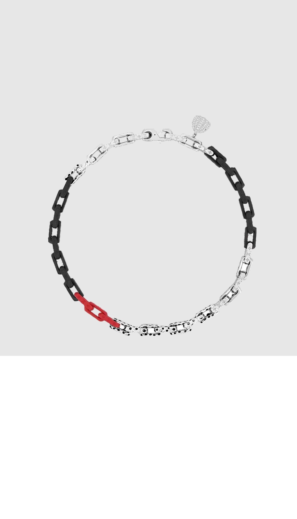 루이비통 모노그램 체인 목걸이 M01087