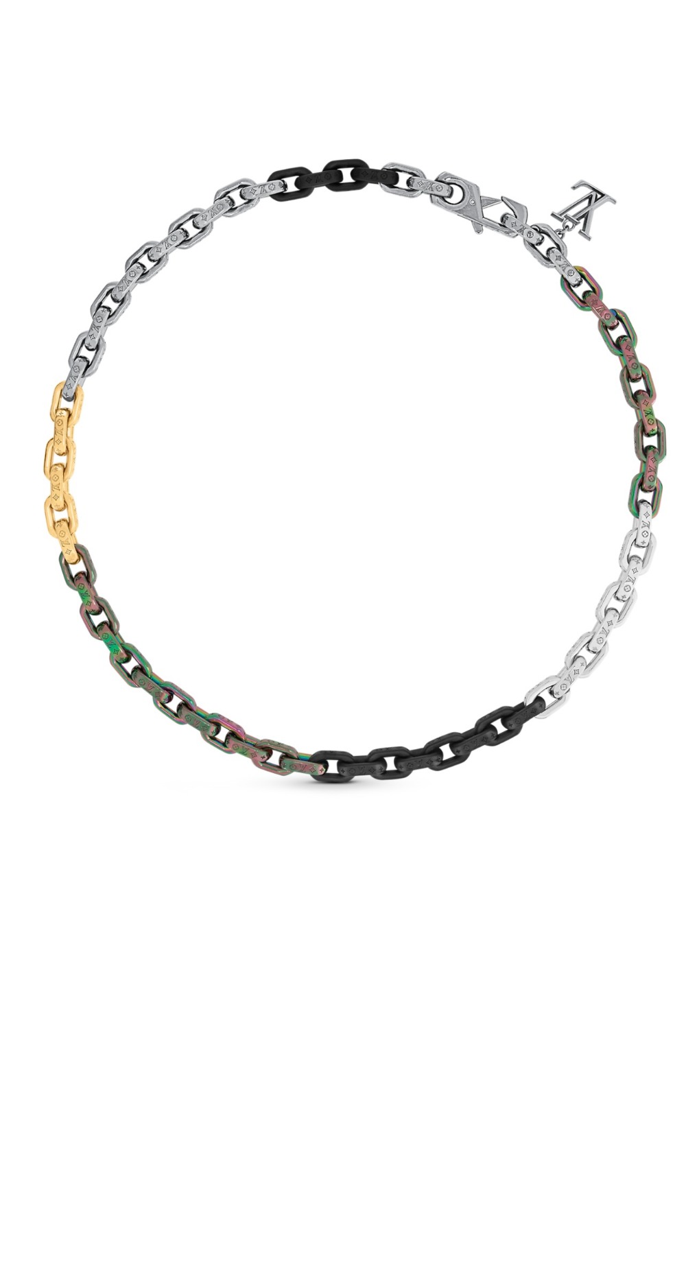 루이비통 모노그램 체인 목걸이 M00891